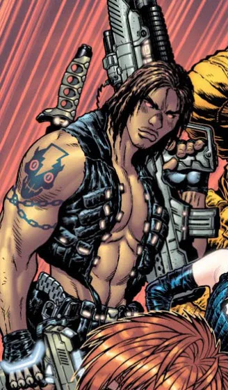 Hollowpoint Ninja comic character