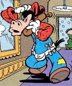 Horace Horsecollar comic character