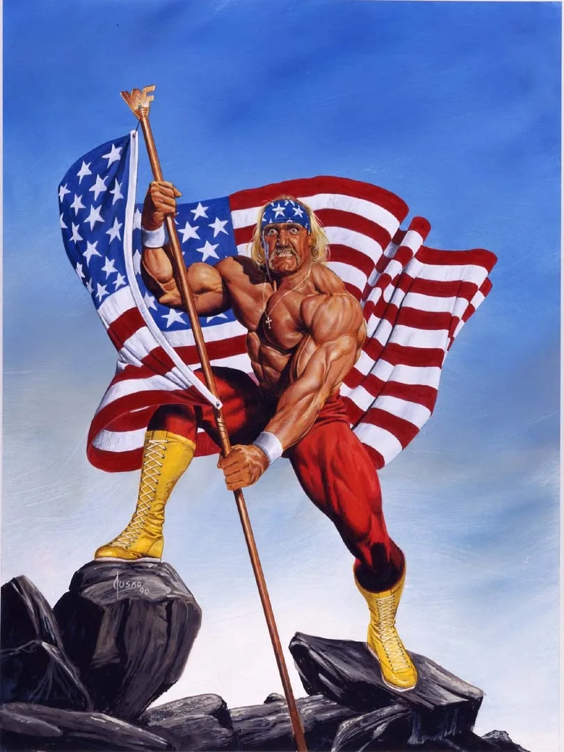 Hulk Hogan comic character
