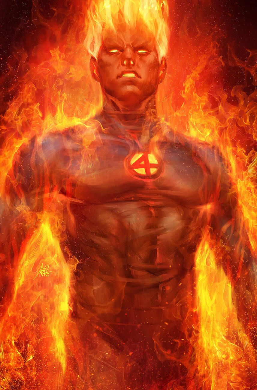 Human Torch comic character