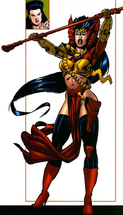 Huntara comic character