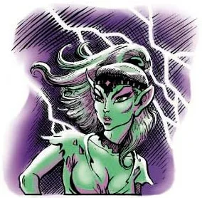 Huntress Skyfire comic character