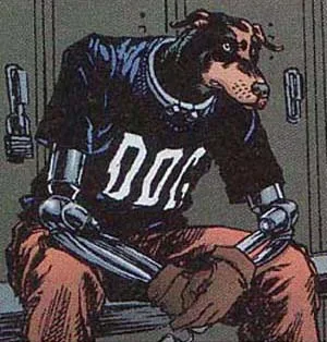 Hyperdog comic character