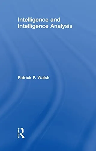 Intelligence and intelligence analysis book cover
