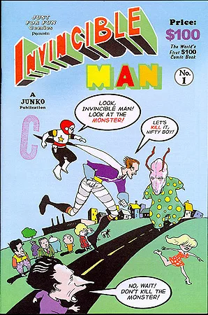 Invincible Man comic character
