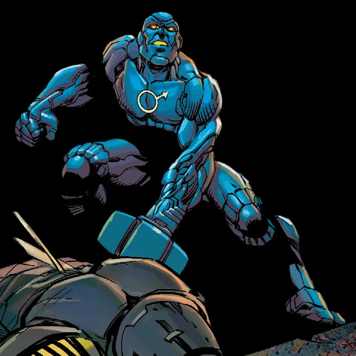 Iron comic character