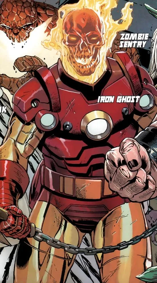 Iron Ghost comic character