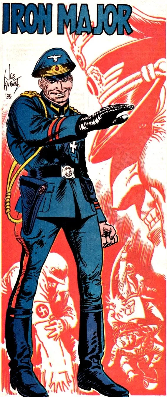 Iron Major comic character