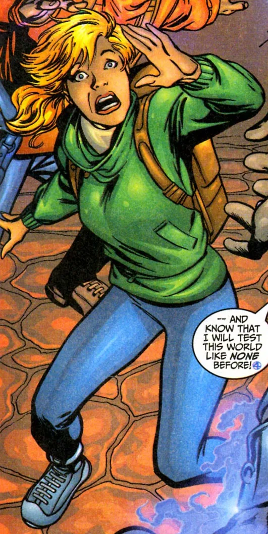 Isabel Aguirre comic character