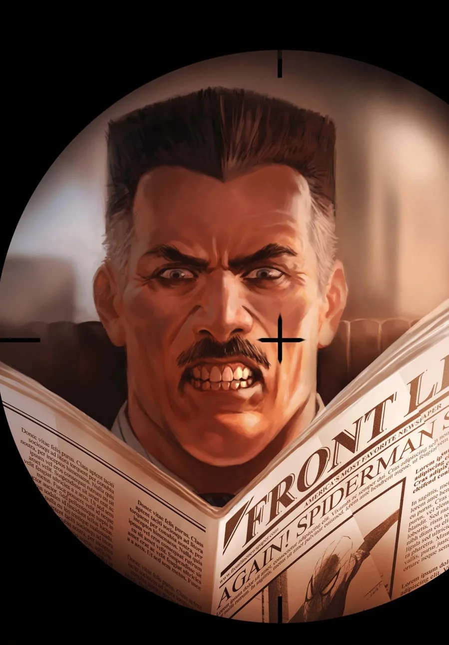 J. Jonah Jameson comic character