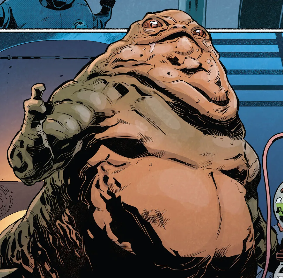 Jabba The Hutt comic character