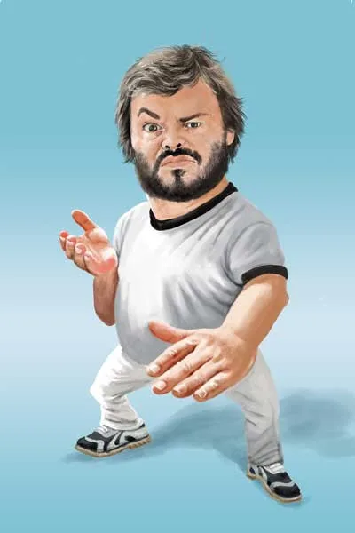 Jack Black comic character