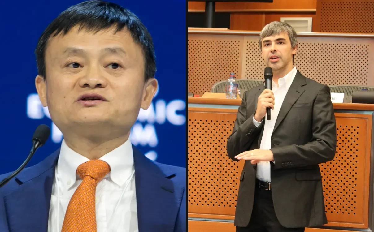 Jack Ma vs Larry Page net worth