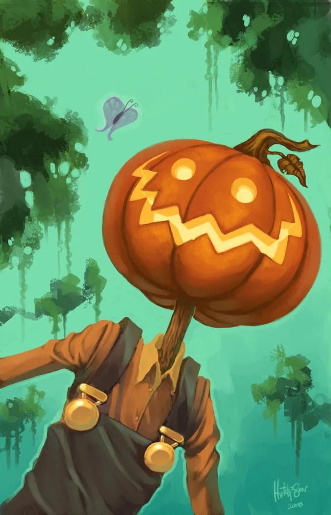 Jack Pumpkinhead comic character