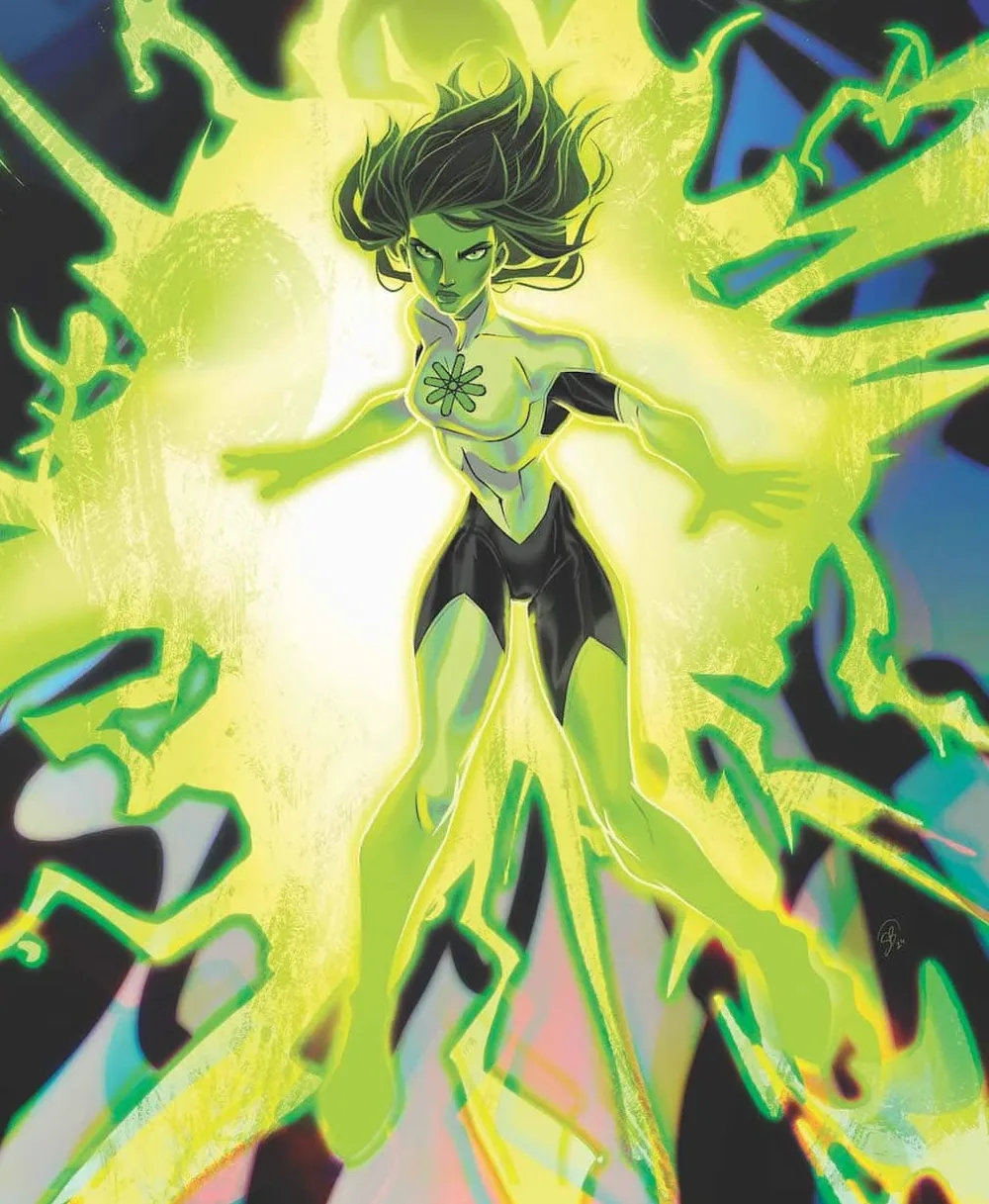Jade comic character