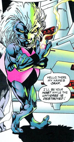 Jahf comic character