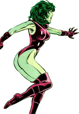 Jailbait comic character