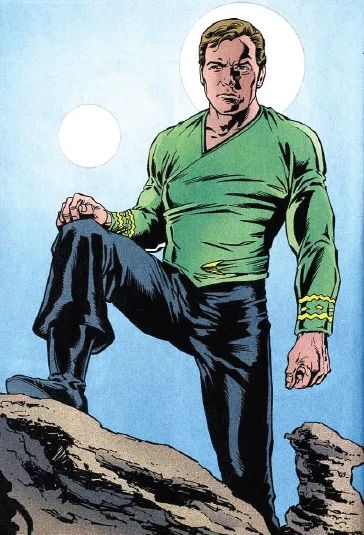 James T. Kirk comic character