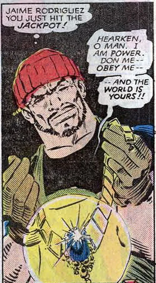 Jamie Rodriguez comic character
