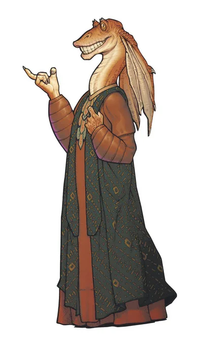 Jar Jar Binks comic character