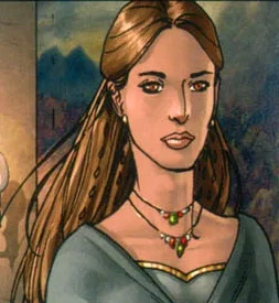 Jarna Malari comic character