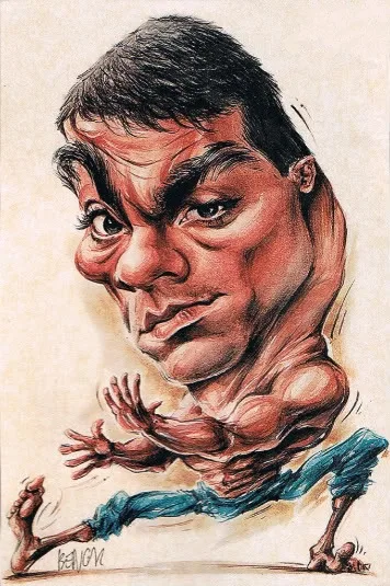 Jean-Claude van Damme comic character