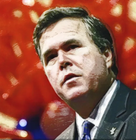 Jeb Bush comic character