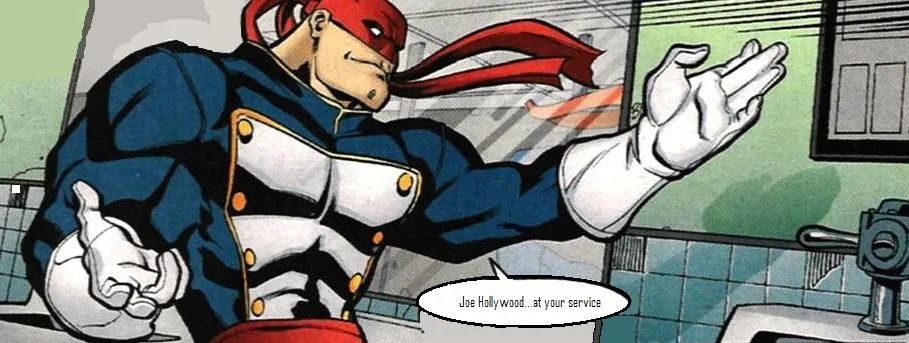 Joe Hollywood comic character