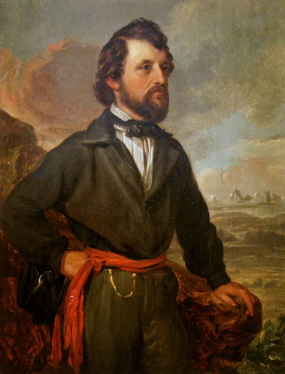 John C. Fremont comic character