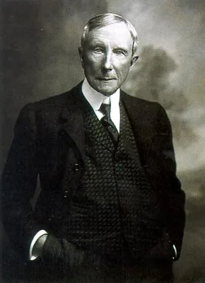 John D. Rockefeller comic character