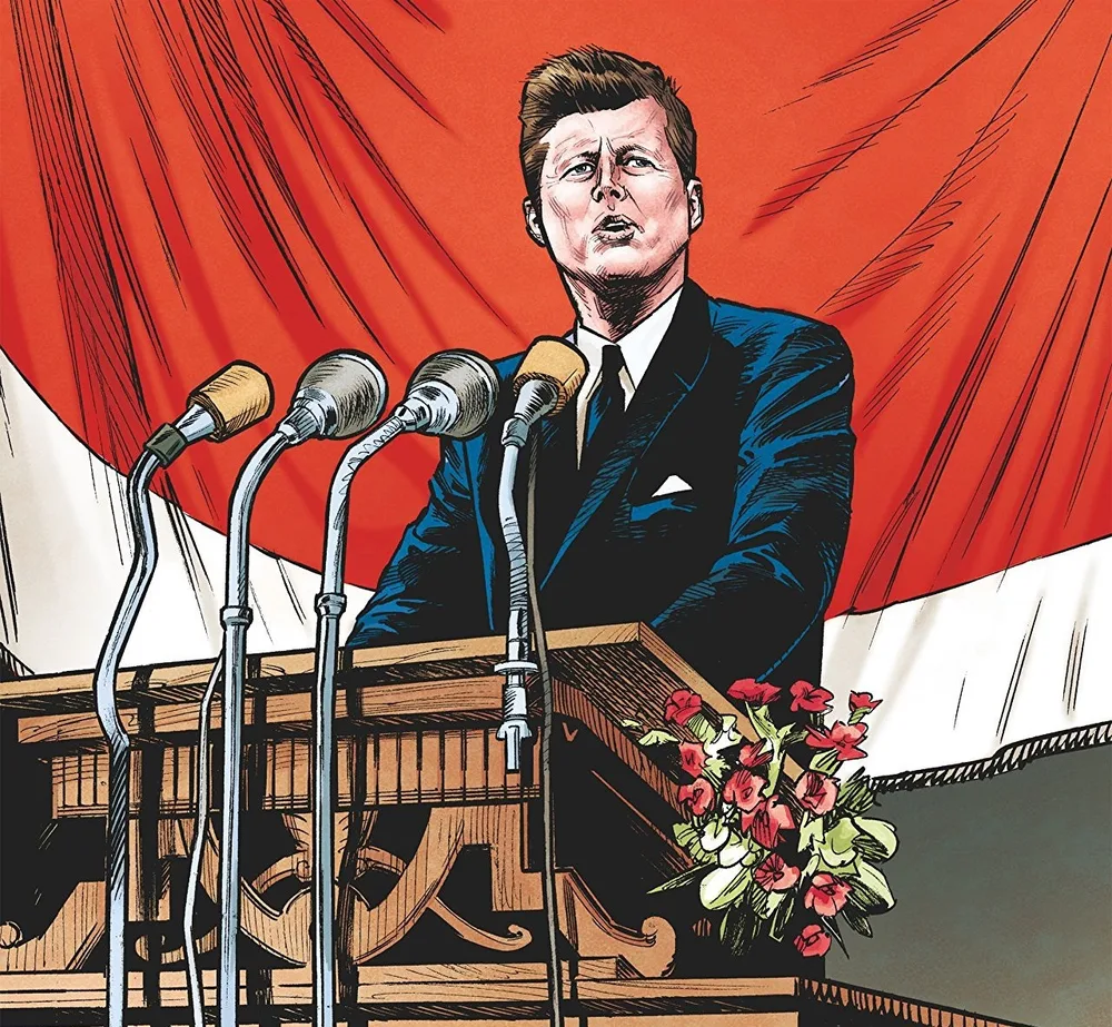John F. Kennedy comic character