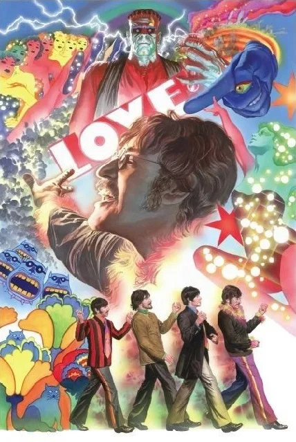 John Lennon comic character