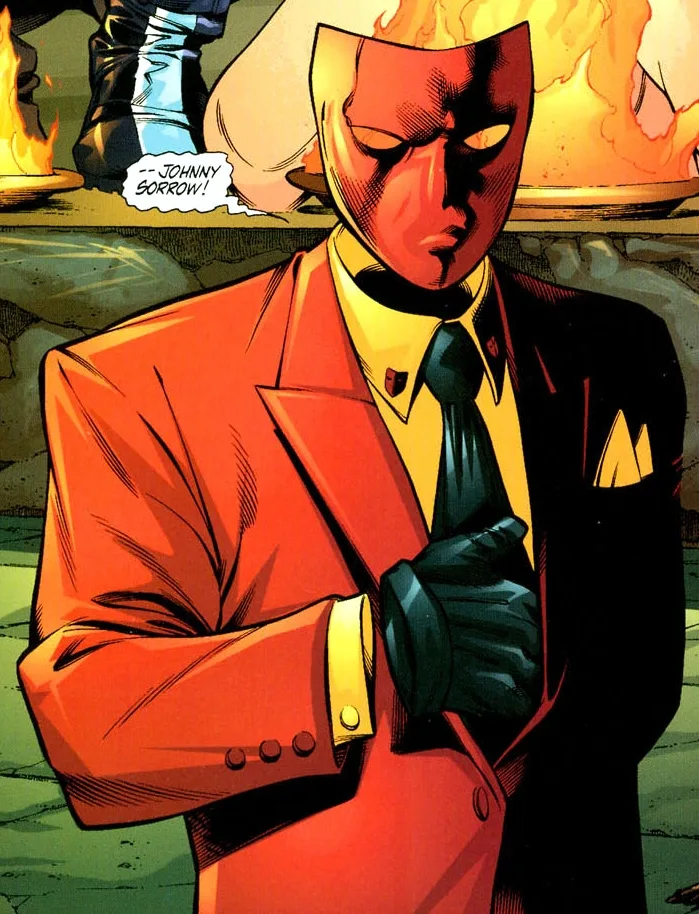 Johnny Sorrow comic character