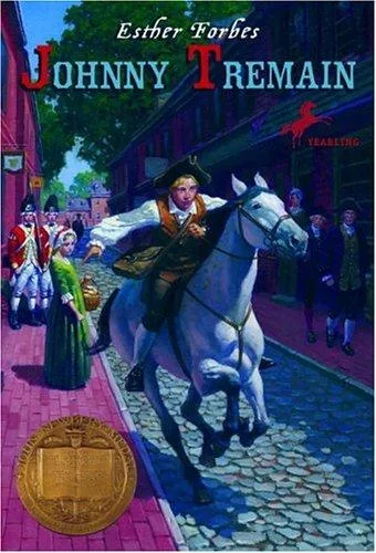 Johnny Tremain book cover