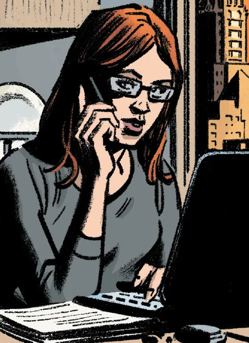Joy Mercado comic character
