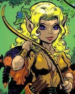 Joyleaf comic character