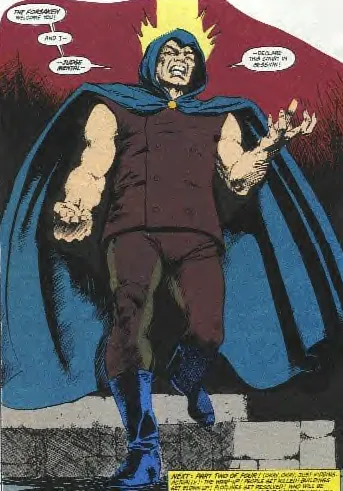 Judge Mental comic character