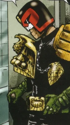 Judge Rico comic character