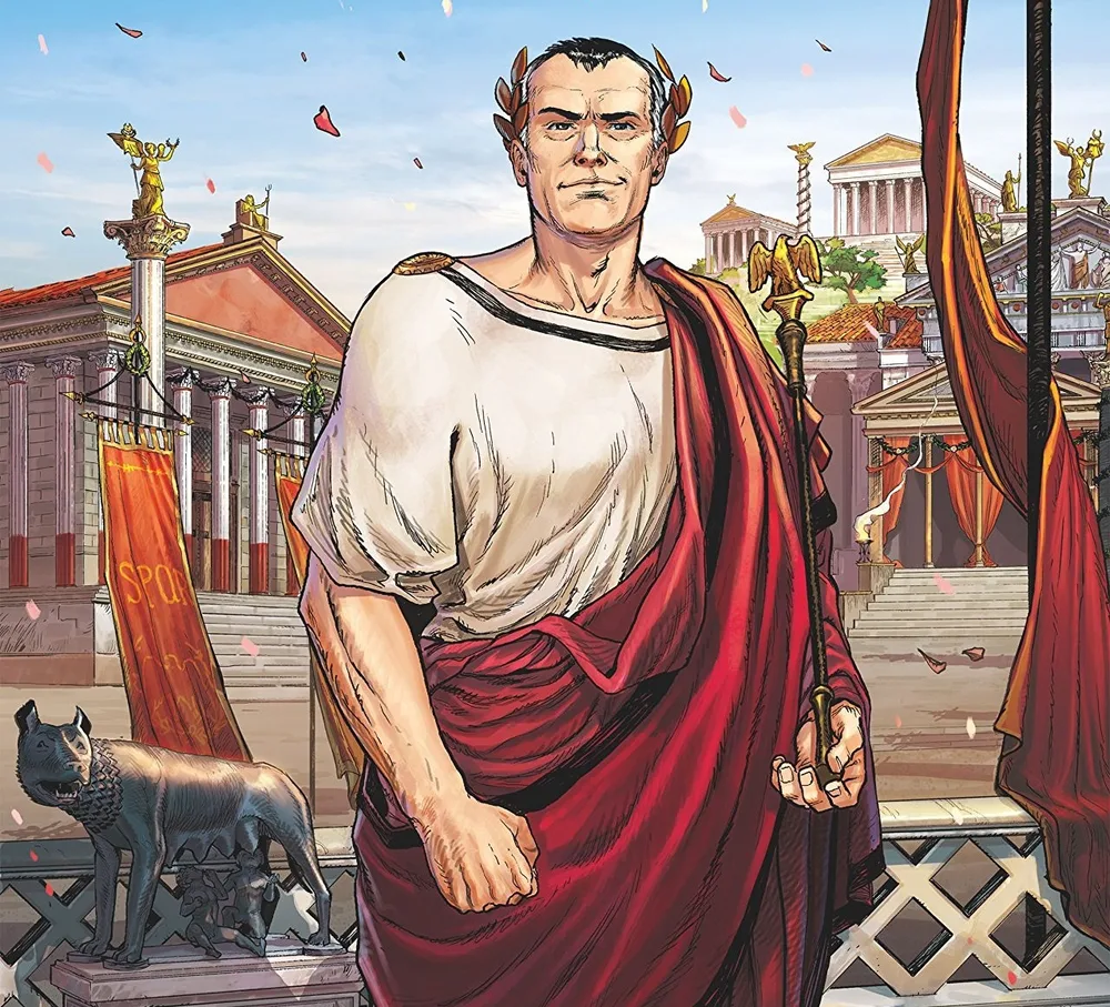 Julius Caesar comic character