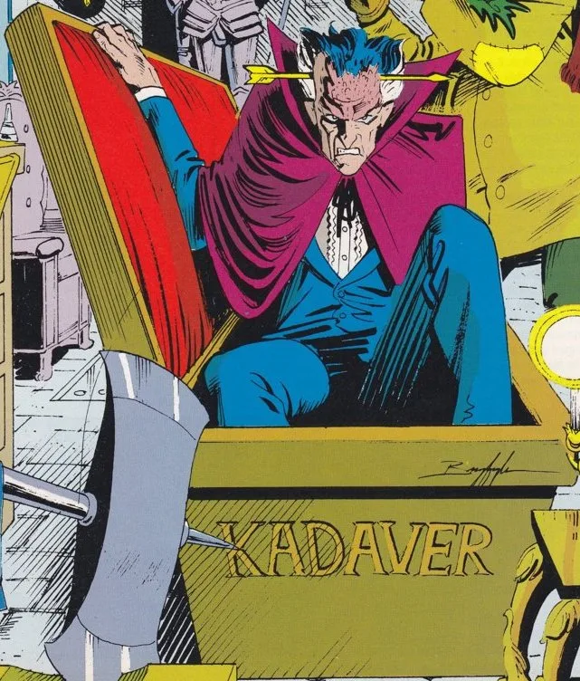 Kadaver comic character