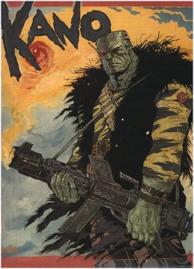 Kano comic character