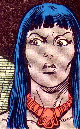 Karamenah comic character