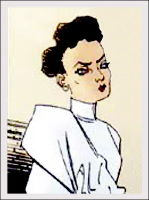 Katy Carr comic character