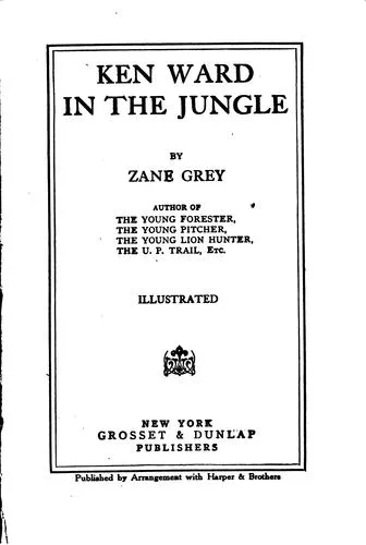 Ken Ward in the Jungle book cover