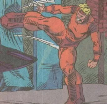 Kickback comic character