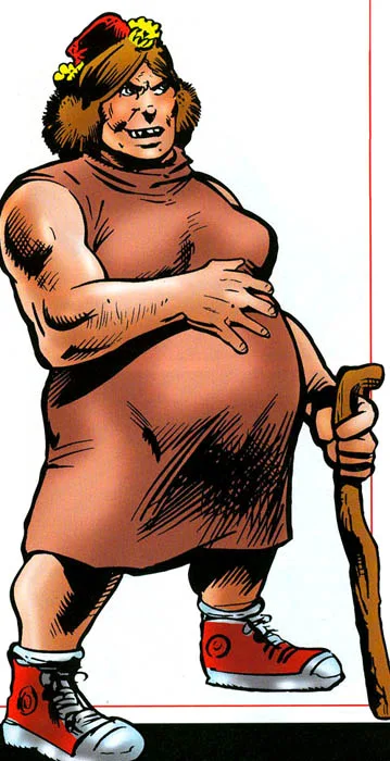 Kidney Lady comic character
