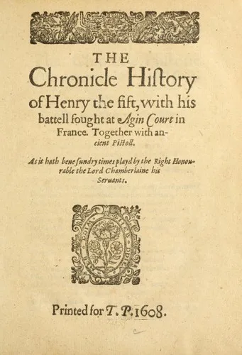 King Henry V book cover