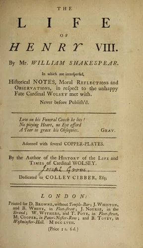 King Henry VIII book cover