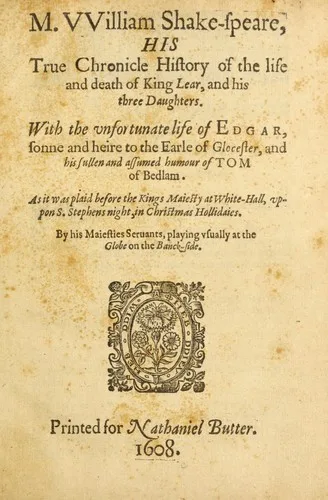King Lear book cover