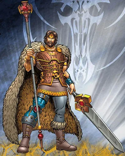 King Randor comic character